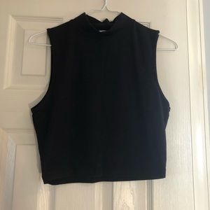 Black Crop Top